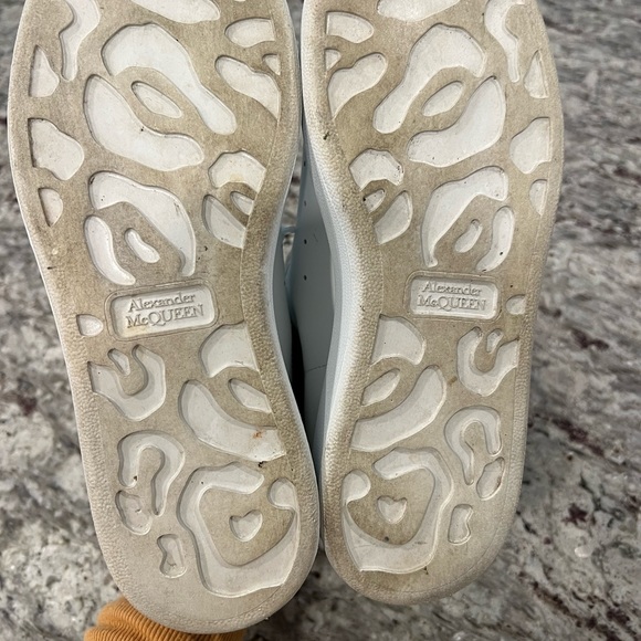 Alexander McQueen Leopard calf hair Larry sneakers - Picture 4 of 7